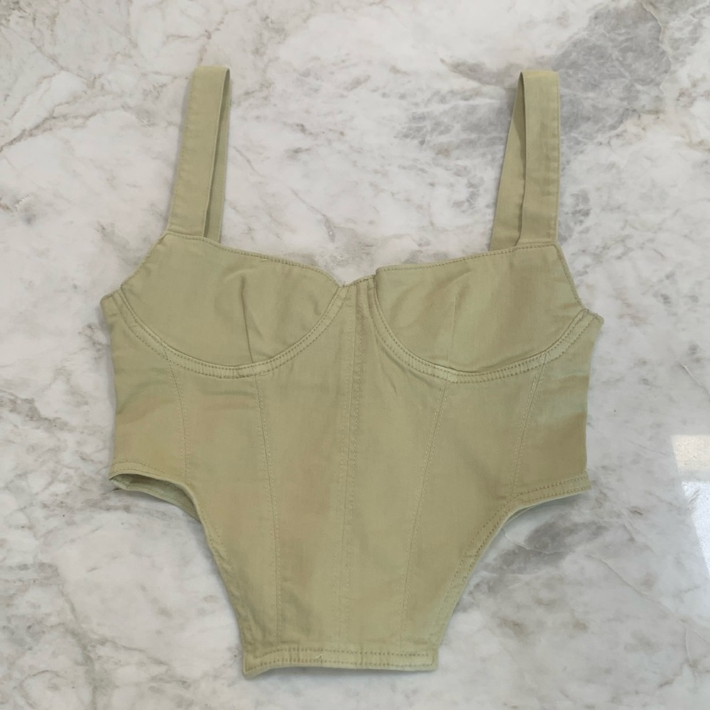 Zara bustier top